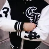 Timmy Chrome Hearts Black Varsity Jacket