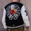 Timmy Chrome Hearts Varsity Jacket Black