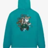 Two Man Scramble Malbon Hoodie Blue