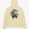 Two Man Scramble Malbon Hoodie Cream