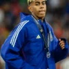 UEFA Nations League Lamine Yamal Coat Blue