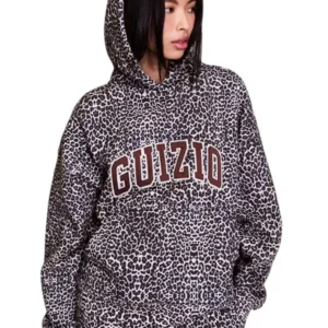 guizio cheetah hoodie