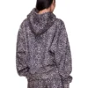 guizio leopard hoodie