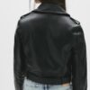 Women’s Bershka Oversized Leather Jacket