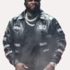 50 Cent Tottenham Hotspur Stadium Leather Jacket Black