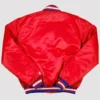 76ers Philadelphia Sixers Vintage Red Starter Varsity Jacket