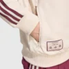 Adidas AFC Ajax 25-26 Zip-Up Track Jacket Beige