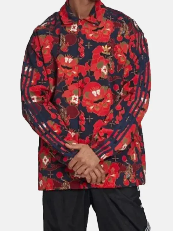 Adidas Chinese New Year Coach Shirt Jacket Red