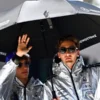 Adidas Mercedes Silver Jacket