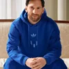 Adidas Messi Hoodie Blue