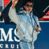 Adidas PETRONAS Mercedes Silver Jacket