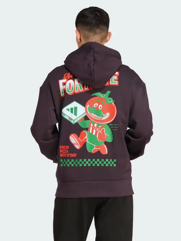 Adidas x Fortnite Zip-Up Hoodie Purple