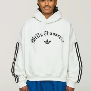 Adidas x Willy Chavarria Heavyweight Hoodie White