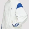Adidas x Willy Chavarria Poplin White Zip-Uo Track Jacket