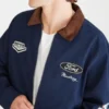 Aeropostale Ford Mustang Jacket Blue