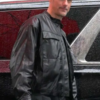 Alexander Skarsgård Murderbot S01 Black Leather Jacket