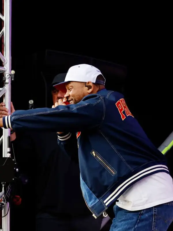 Will Smith Based on a True Story Tour Blue Jacket