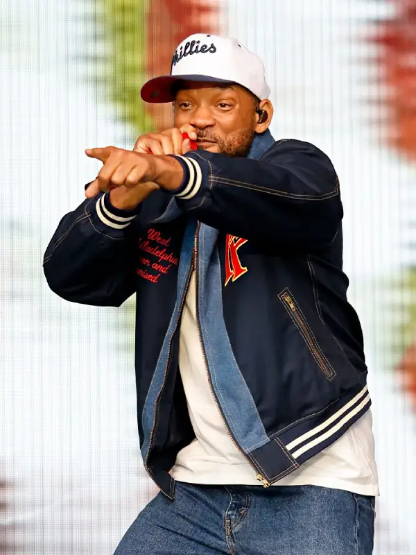 Will Smith Based on a True Story Tour Blue Jacket