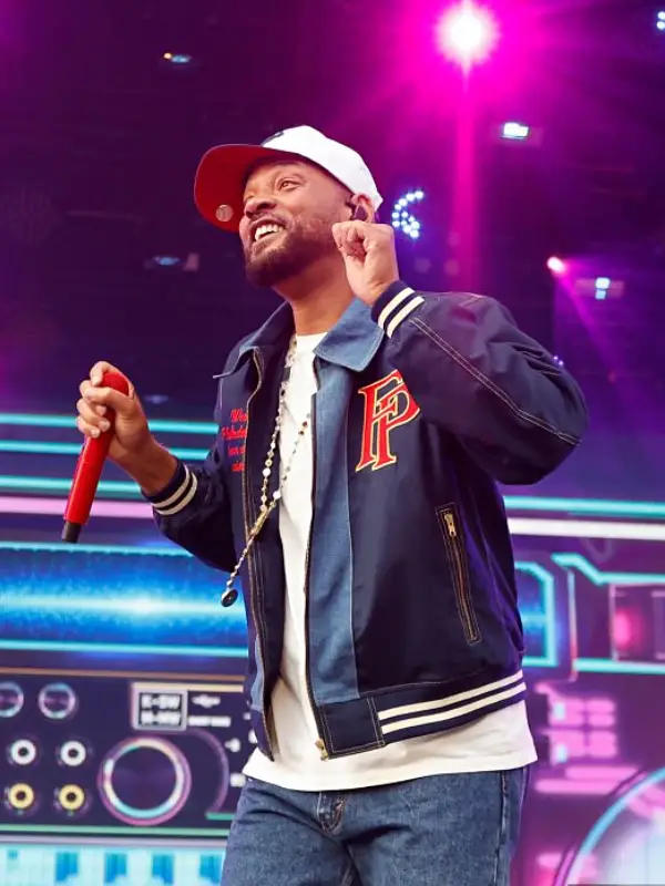 Will Smith Based on a True Story Tour Blue Jacket