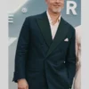 Brad Pitt F1 Movie Premiere Blue Blazer