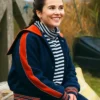 Brave Girls S02 Lizzie Davidson Such Blue Varsity Jacket