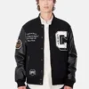 Brown Ducks Carhartt Varsity Jacket Black