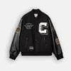 Brown Ducks Carhartt WIP Varsity Jacket Black