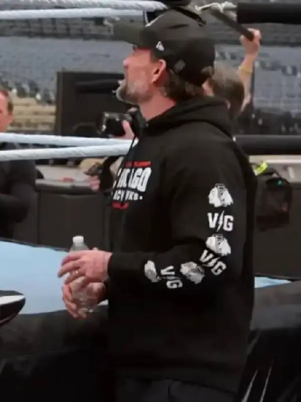 CM Punk WWE Unreal Black Hoodie
