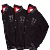 Caitlin Clark 2025 Indiana Fever All-Stars Bomber Jacket Black