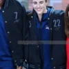 Caitlin Clark 22 Indiana Fever All-Stars Black Bomber Jacket