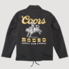 Coors American Needle Black Coaches Jacket