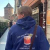 Coramisa Gin And Rum in Rome Hoodie Blue