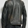 Diesel Distressed Leather Jacket