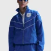 England Lionesses Anthem Jacket Blue