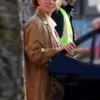 Erin Kellyman Eleanor the Great 2025 Brown Coat