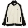 Fred Perry x BEAMS Track Jacket White