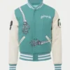 Godspeed Green & White Varsity Jacket