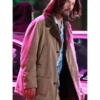 Good Fortune Keanu Reeves Shearling Coat
