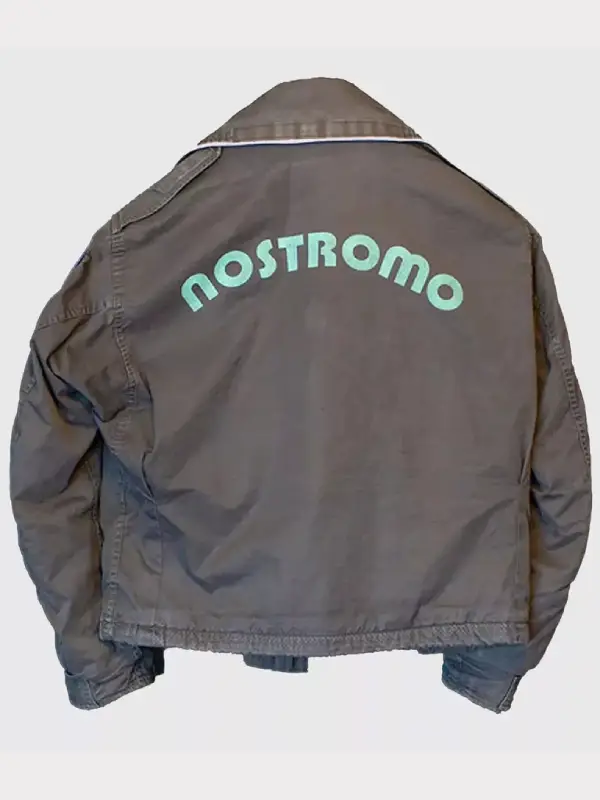 Harry Dean Stanton Brett Alien Nostromo Crew Grey Costume Jacket