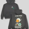 Hidden NY x Star Trak Spaceman Hoodie Grey