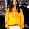 Iconaclub I Love Speeding! Signal Yellow Hoodie