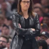 Indiana Fever Leather Jacket Stephanie White