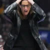 Indiana Fever Stephanie White Leather Jacket