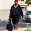 Jalen Hurts Eagles Training Camp Black Hoodie