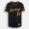 Jared Jones Pittsburgh Pirates Nike Black Script Jersey