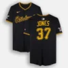 Jared Jones Pittsburgh Pirates Nike Script Jersey Black