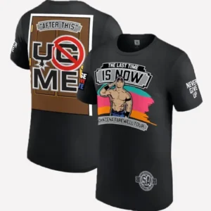John Cena Farewell Tour 2025 San Antonio T-Shirt Black
