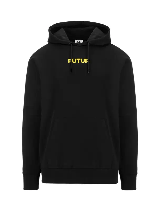 Kappa Futur Hoodie Black