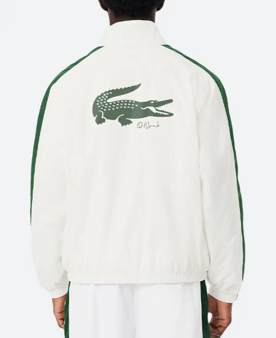 Lacoste Novak Djokovic 26 White Jacket