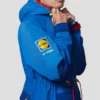 Liam Gallagher Lidl by Lidl Blue Hooded Jacket